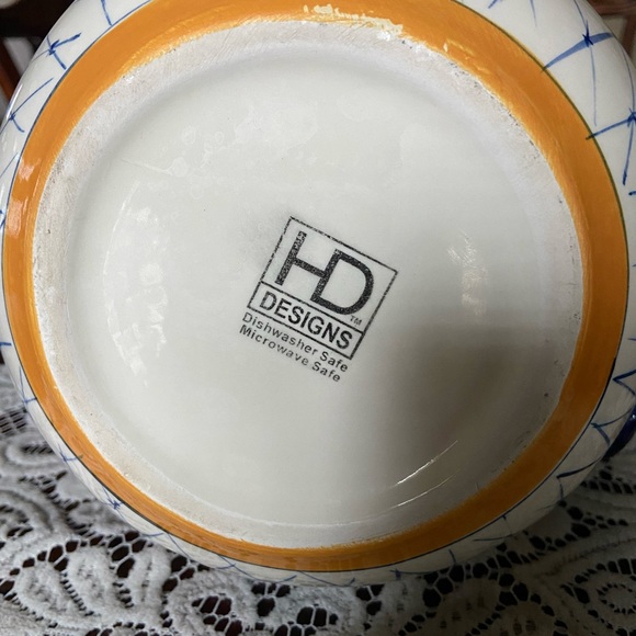 COPY of Hand Painted French Pitcher - Picture 3 of 3